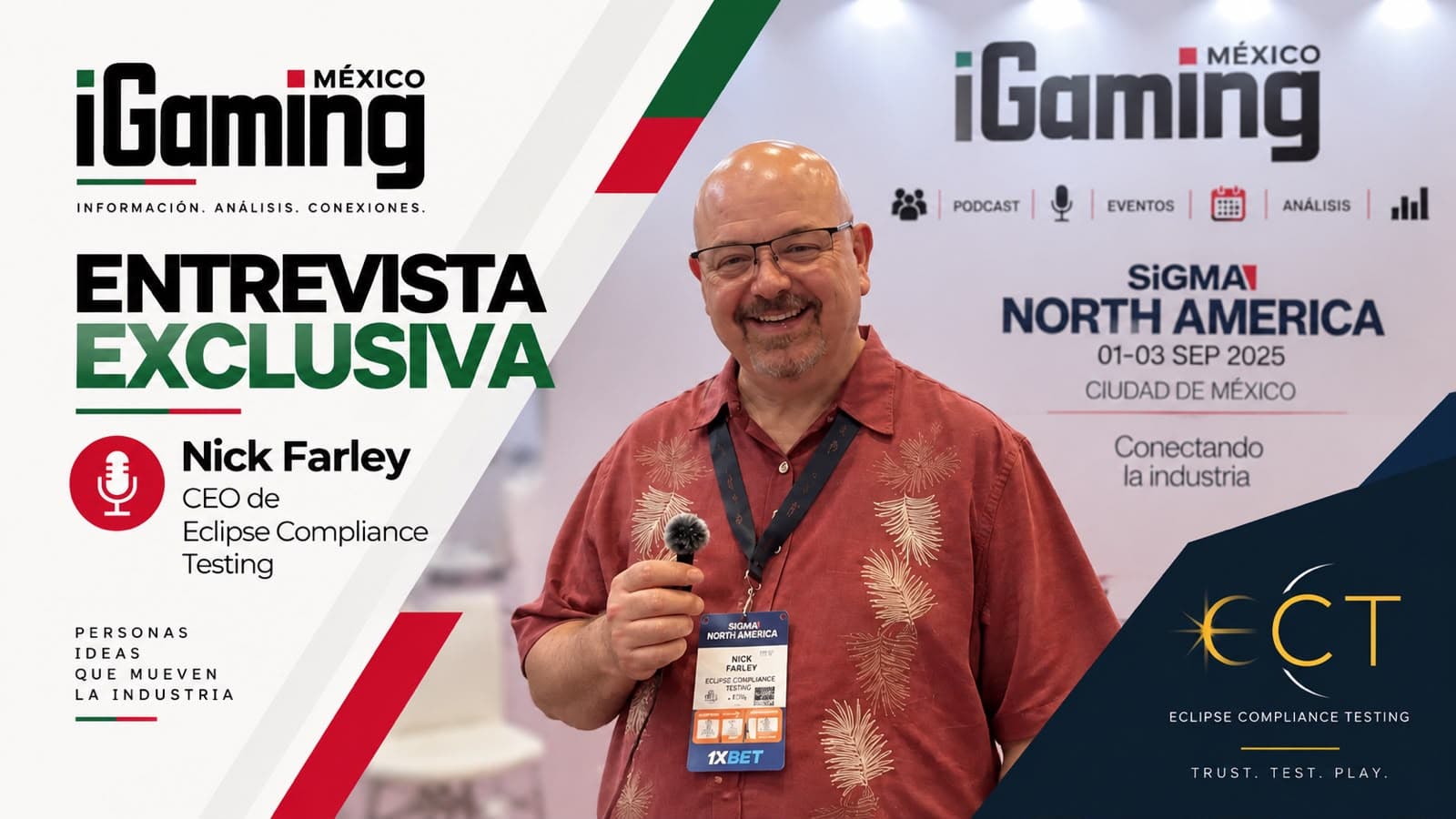 Nick Farley: “La confianza en el gaming comienza con pruebas independientes y estándares claros”