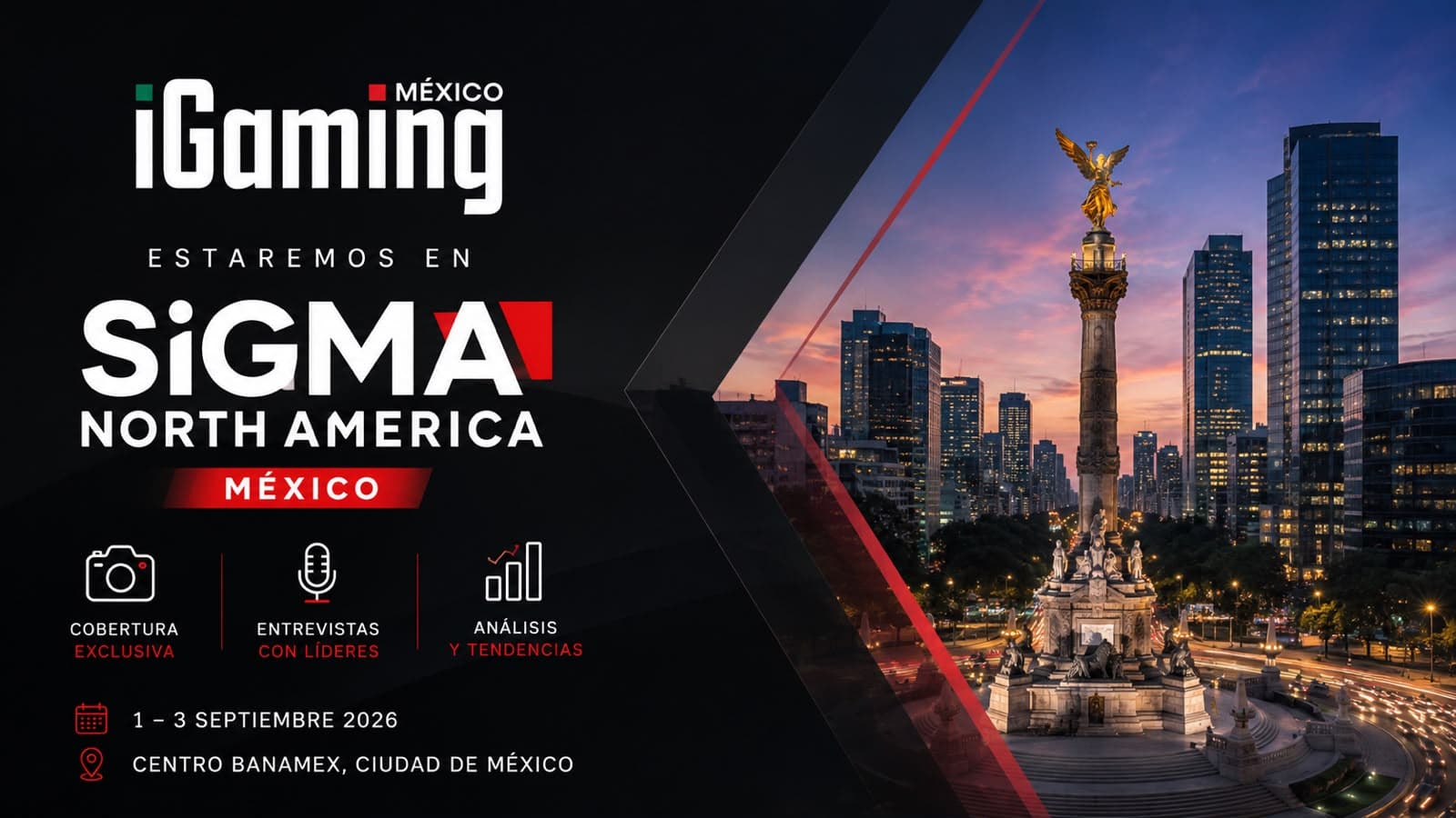 iGaming México estará presente en SiGMA North America 2026